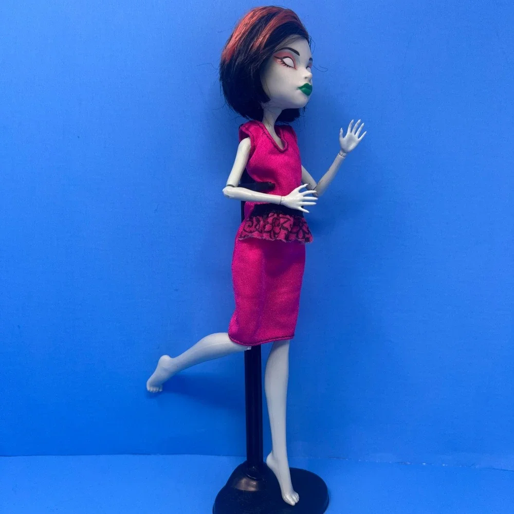 Monster High Scarah‎ Screams Doll Freaky Fusion 2008 Ghost Spooky Articulated